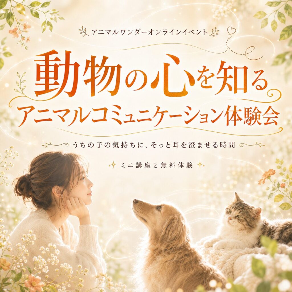 人と動物の心をつなぐ活動家 / 紫紺